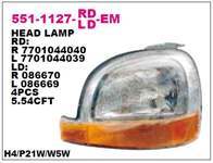 ON FAR SAG ELEKTRIKLI RENAULT KANGOO 97-