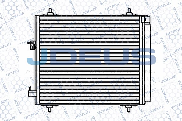 Klima Kondenseri C2 03>C3 02>207 06>1007 05>1.4Hdı-1.4 16V-1.6 16V (415X373X16)