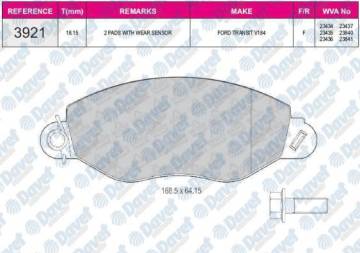 ON FREN BALATASI TRANSIT V184 00>06 (ONDEN CEKER)