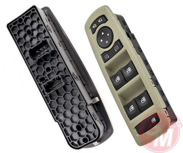 CAM AÇMA ANAHTARI ÖN SOL/SAĞ RENAULT FLUENCE (DÖRTLÜ + MERKEZİ KİLİT DÜĞMELİ + AYNA AYARLI)