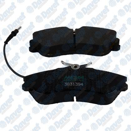 On Fren Balatası Partner-P306 Cabrıolet/Sedan 1,8I 16V-2,0I - Berlıngo-Xsara 1,8I,1,9D <---03 Fıslı