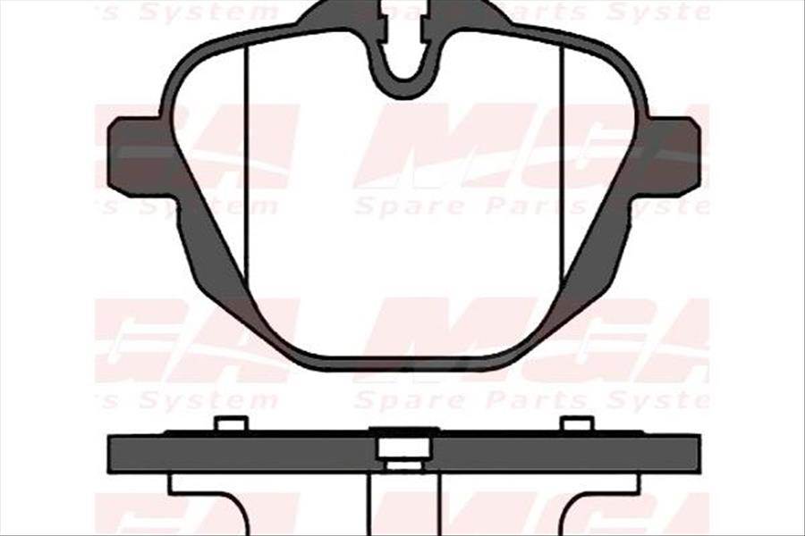 Fren Balatası Arka (Bmw: 5Serısı 10-X3 10-Z4 10-)