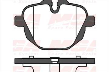 Fren Balatası Arka (Bmw: 5Serısı 10-X3 10-Z4 10-)