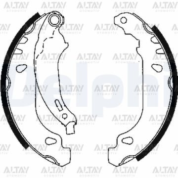 FREN BALATA LOGAN 04=> / SANDERO 08=> / CLIO II 98-09 ABSSIZ LEVYELI PABUC ARKA