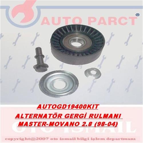 (x) (RN400) ALTERNATÖR GERGİ RULMANI MASTER-MOVANO 2.8 (98-04)