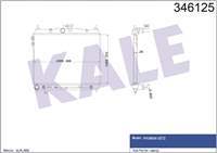 SU RADYATORU (HYUNDAI GETZ 1.4-1.6  02>>) 370×490×26