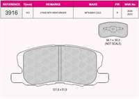ON FREN BALATASI MITSUBISHI COLT 02 07
