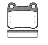 Fren Balatası Arka-(Mercedes: W124 / Mercedes: W201 1985>1993 / Mercedes: W202 1994>2000)