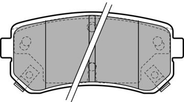 ARKA BALATA ACCENT ERA 1.4 GL-1.5 CRDI-1.6 GLS (05=>10) KIA RIO 02=> KIA CEED 07=>10=> SPORTAGE 06=>