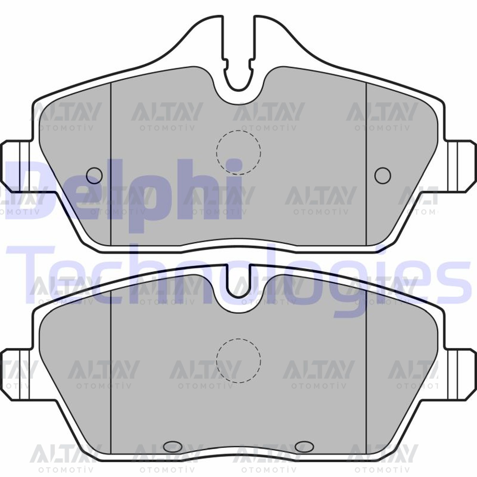 FREN BALATA BMW 3 SERİ 05-11 E90 / BMW 5 SERİ 10=> F10 123,1mm ARKA