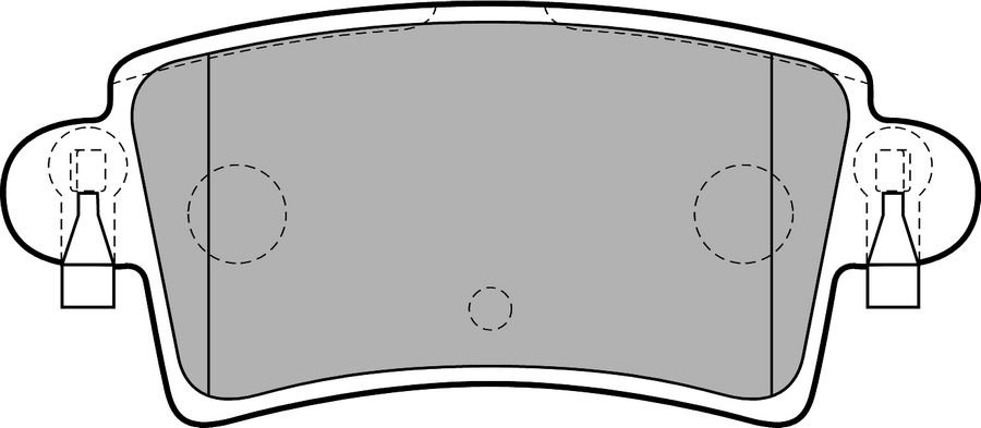 ARKA FREN BALATASI MASTER II MOVANO 1,9 / 2,5D / 2,8DTI TUM MODELLER (01 )