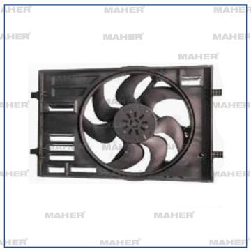 FAN RADYATÖR GOLF VII 12=> / PASSAT 14=> / LEON 12=> / A3 12=> 1.4TSI-1.6TDI-2.0TDI DAVLUMBAZLI 440m