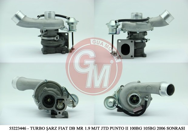 TURBO SARJ DOBLO - MAREA 1.9 MJT JTD - PUNTO II - STILO 100/105 BG 06 -->
