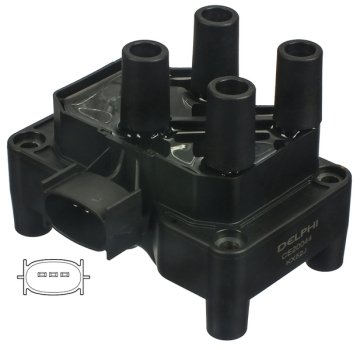 ATESLEME BOBINI ESCORT 95>99 MAZDA 121 96>03 KA < / 08 1,3 FIESTA FUSION 1,0 1,25 1,4 16V 1,6 16V FOCUS C MAX 98>07 MONDEO 96>00 1,6 16V / 1,8 16V / 2,016V 1,8 16V 02 /> (KOSE BAGLANTI, DUZ TIP)