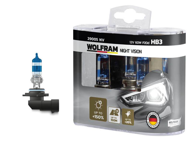 AMPUL 12V HB3 100 P20d NIGHT VISION +150% FAZLA + 20% BEYAZ IŞIK