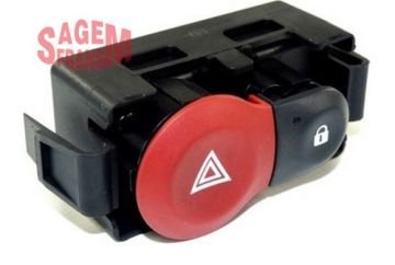 DÖRTLÜ FLAŞÖR ANAHTARI + MERKEZİ KİLİT CLIO II