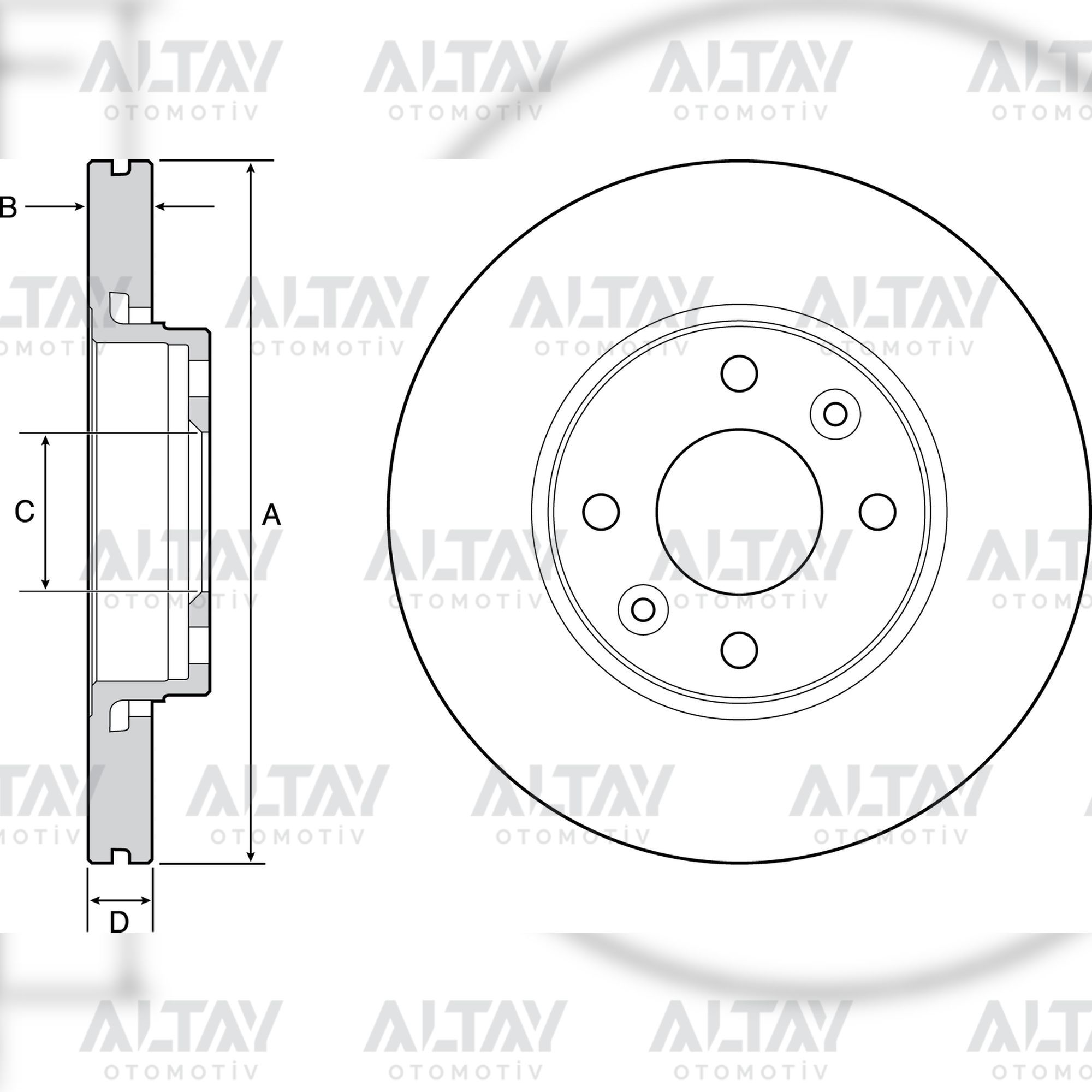 FREN DİSKİ MICRA 19=> 1.0 IG-T 258-4 (SET)