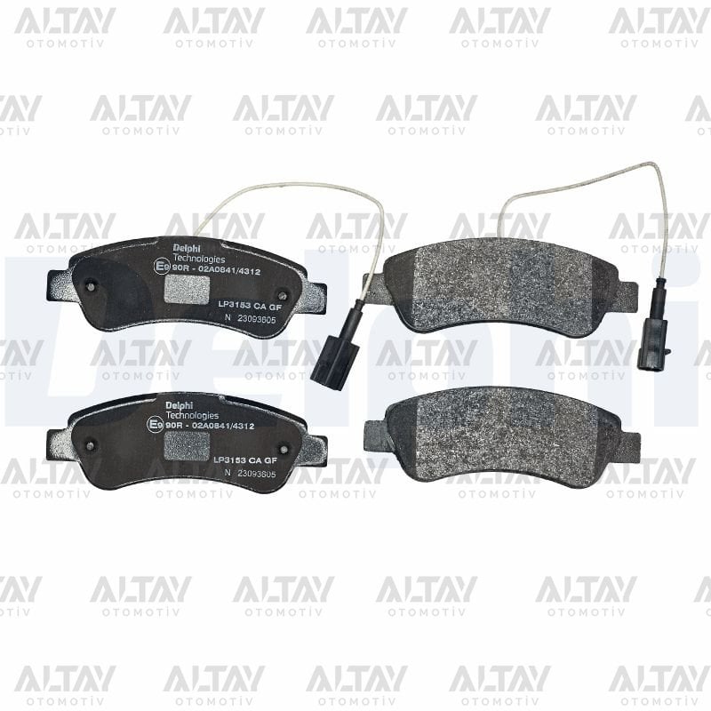 FREN BALATA DUCATO 12-14 / JUMPER 12-14 / BOXER 12-14 (CIFT FISLI UZUNLUK 136.9mm) ARKA