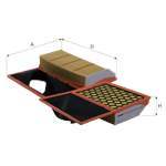 HAVA FILTRESI IVECO DAILY F1C (E5)