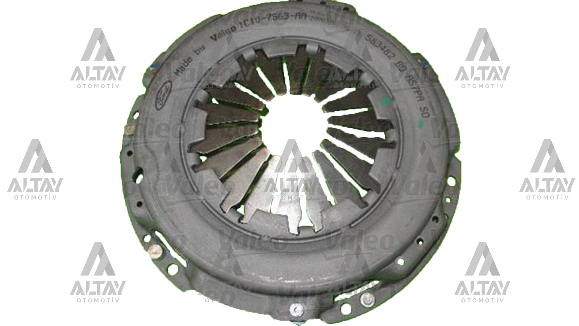 DEBRİYAJ SETİ VOLANLI TRANSIT 00-06 V184 TEK KÜTLE (DEBRİYAJ ÇATALI+CİVATA)