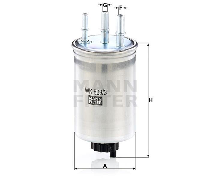 YAKIT FİLTRESİ JAGUAR XTYPE (CF1) 2.0 DİESEL 130HP 07/03-10/09