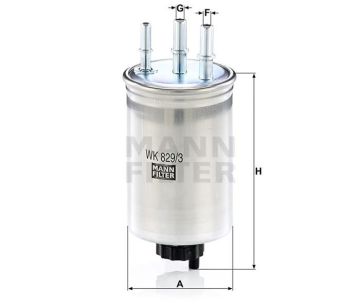 YAKIT FİLTRESİ JAGUAR XTYPE (CF1) 2.0 DİESEL 130HP 07/03-10/09