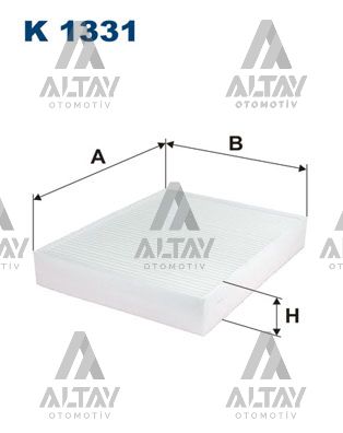 POLEN FİLTRESİ F20-F20 LCI-F21-F21 LCI-F22-F23-F30-F30 LCI-F31-F31 LCI-F34 GT-F34 GT LCI-F35-F35 LCI-4F32-F33-F83 M4-F36 GRAN COUPE 10-18 KARBONSUZ