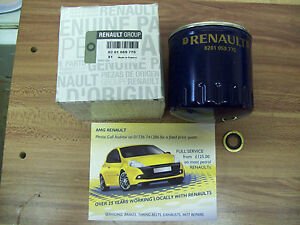 YAĞ FİLTRESİ MGN III 1.5DCİ-1.9DCİ-SCENIC 1.9DCİ 09> LATITUDE-LGN III-NAVARA 3.0 DCİ 09>(8200893554)