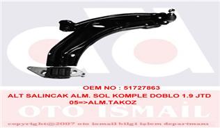 ALT SALINCAK ALM. SOL KOMPLE DOBLO 1.9 JTD 05=> ALM.TAKOZ