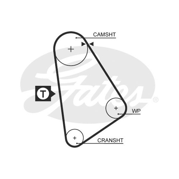 TRİGER KAYIŞI (112x190) VW LT28--T35-LT40-LT45-LT50-LT55 2.4 12V (82-96) CT573
