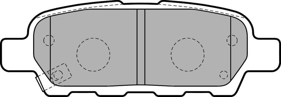 ARKA BALATA NISSAN XTRAIL 2.0-2.2DCI 01=> INFINITI FX35 3.5 03=> FX45 4.5 03=>GRAND VİTARA 2.4 09=>