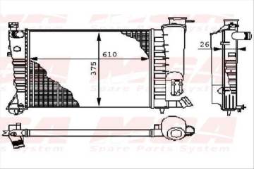 SU RADYATORU MEKANİK ( PEUGEOT : 306 18 XU7JP / CITROEN : ZX )