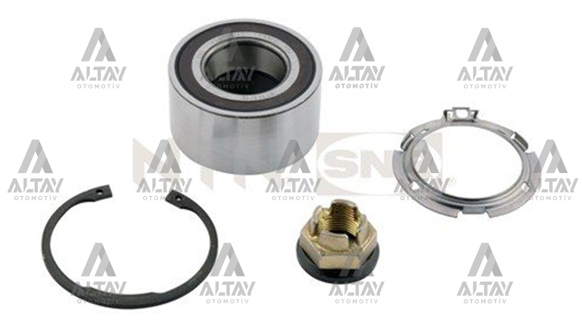 TEKER RULMANI ALBEA / CLIO IV / CORSA D / DOBLO / FIORINO / LINEA / MEGANE II / SYMBOL II / NEMO / BRAVA / BRAVO / IDEA / PANDA / PUNTO / MICRA K12 / NOTE E11 / CORSA D 1.3 CDTI / PARTNER / BIPPER / CLIO II / KANGOO II / R19 / R21 ÖN ABSLİ 37x37x72