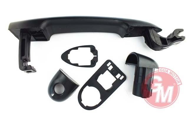 DIŞ KAPI AÇMA KOLU ÖN ARKA RL SENSÖRSÜZ (SİYAH-ASTARLI) MEGANE III-FLUENCE-CLIO IV-- 6 PARÇA