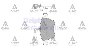 FREN BALATA TRANSPORTER T5 03-09 / TRANSPORTER T6 09=> (FİŞLİ 20mm) ÖN 16''