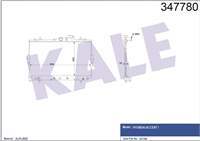 RADYATOR 1 SIRA AB SISTEM (HYUNDAI: ACCENT 1.5IE 94-99)