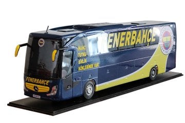 MAKET BOY:60-YÜKSEKLİK:18CM (1:22 ÖLÇÜ) MERCEDES TAKIM OTOBÜSÜ (FENERBAHÇE)