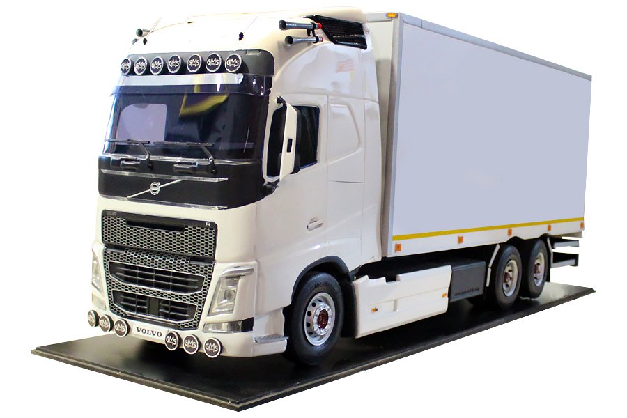 MAKET BOY:105-YÜKSEKLİK:39 CM (1:10 ÖLÇÜ) VOLVO KAMYON (IŞIKLI)