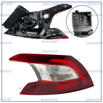 STOP LAMBASI 308 14-18 DIŞ SOL (DUYLU)