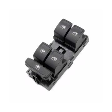 Cam Açma Anahtarı Vwag Golf7-Leon (Dörtlü-Nikelajlı)