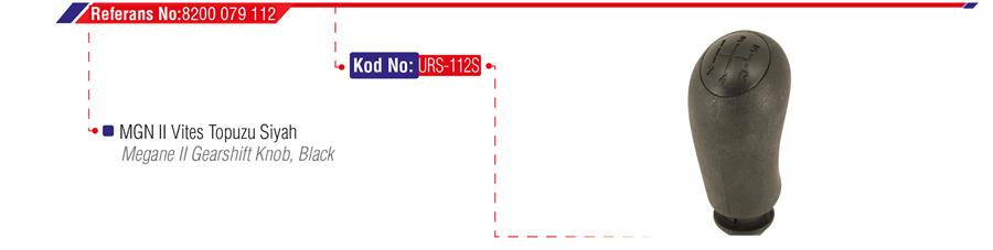 VİTES TOPUZU SİYAH MGN II-LOGAN