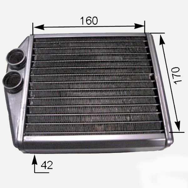 Kalorifer Radyatörü Corsa C-Tıgra Twıntop 1.2-1.4-1.8-1.3Cdtı-1.7Cdtı 00> (168X167)