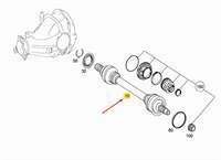 AKS MILI ARKA (Kod: 427) W212 09>15 W221 05>13 C218 11>17 C216 06>13