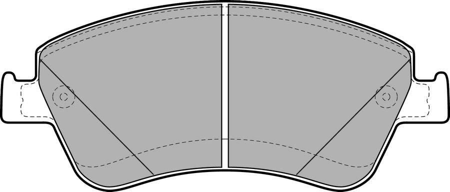 ÖN BALATA TOYOTA AURIS-COROLLA 1.4D-1.4 VVTI-1.6 VVTI-2.0D-4D-2.2D 07=> D4D (GDB3481)