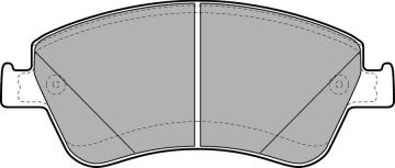 ÖN BALATA TOYOTA AURIS-COROLLA 1.4D-1.4 VVTI-1.6 VVTI-2.0D-4D-2.2D 07=> D4D (GDB3481)