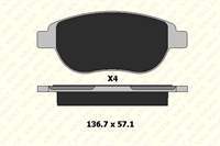 ON FREN BALATASI C3 II C4 XSARA P1007 P207 P307 DOBLO 2006>
