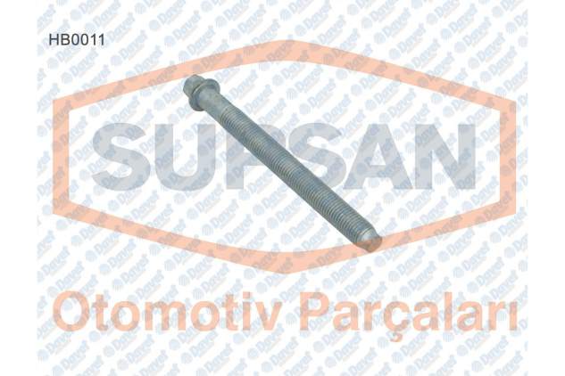 SILINDIR KAPAK SAPLAMASI (10 ADET) KANGOO MEGANE LAGUNA TRAFIC MASTER 1,9DCI (7mm) / (F9Q)