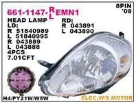 ON FAR SOL MOTORU UZERINDE FIAT GRANDE PUNTO 08-