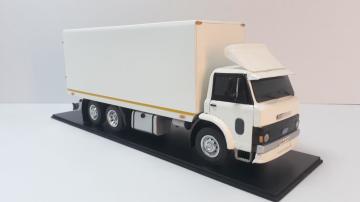 MAKET BOY:47-YÜKSEKLİK:19 CM (1:18 ÖLÇÜ) FORD D-1210 (KAPALI KASA KAMYON)(SİYAH PANJUR)