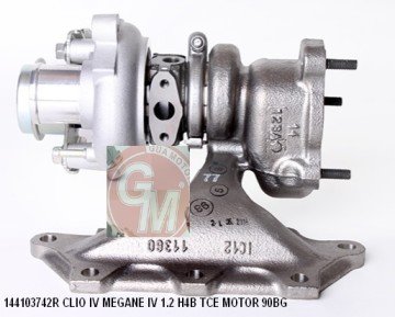 (x) 144103742R-TURBO KOMPLE CLIO IV-SYMBOL 0.9-1.2TCE-CAPTUR-LOGAN II-MCV 0.9 TCe 90 H4B 400